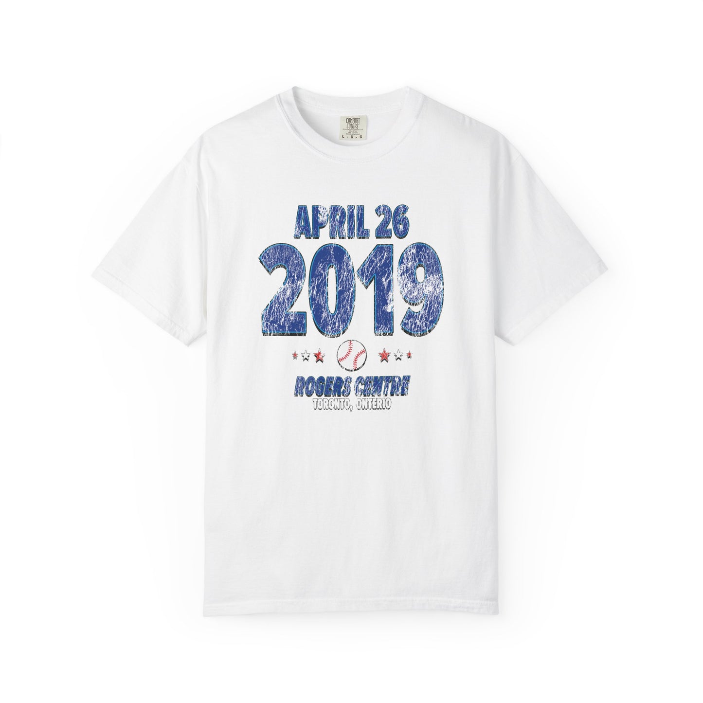 Toronto Baseball – April 26, 2019 – Comfort Colors (Black & White)
