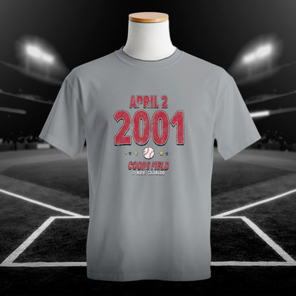 St. Louis Baseball – April 2, 2001 – Comfort Colors