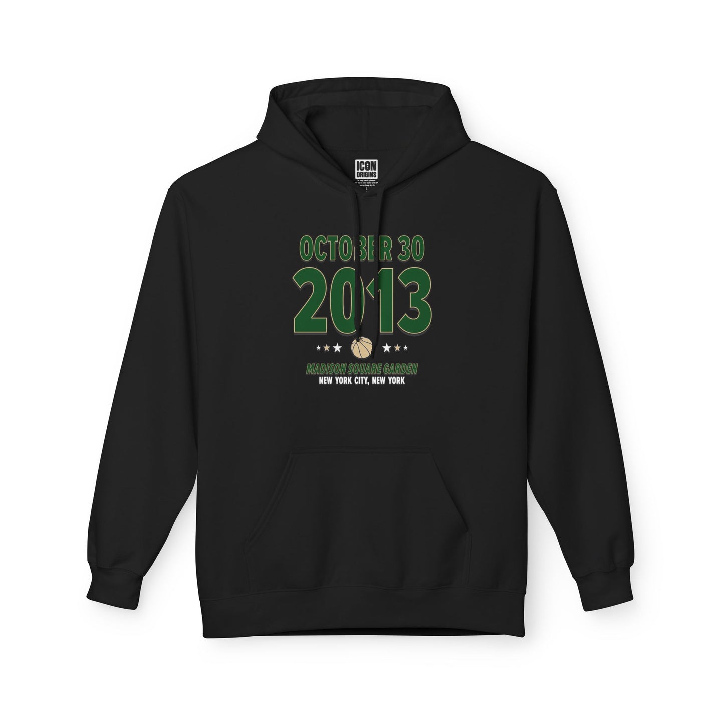 Milwaukee Basketball – October 30, 2013 – Hoodie (Black & White)