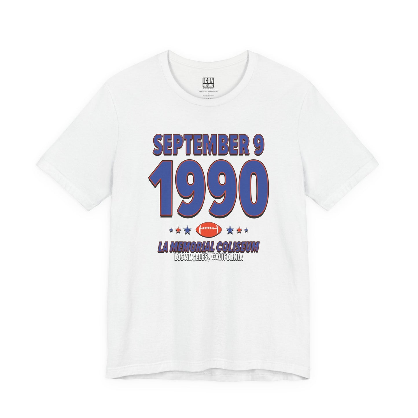 Denver Football – September 9, 1990 – Origin Tee (Black & White)