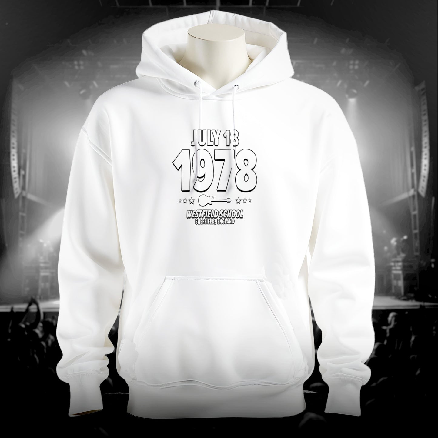 Pyro Gloss – 1978 – Hoodie (Black & White)