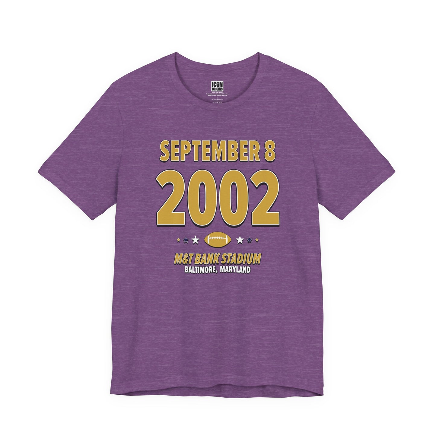 Baltimore Football – September 8, 2002 – Origin Tee