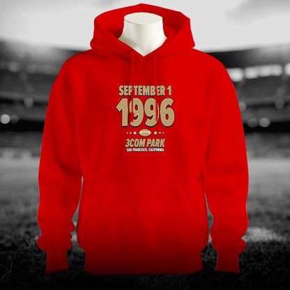 San Francisco Football – September 1, 1996 – Hoodie