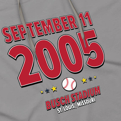 St. Louis Baseball – September 11, 2005 – Hoodie