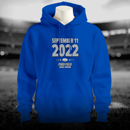 Detroit Football – September 11, 2022 – Hoodie