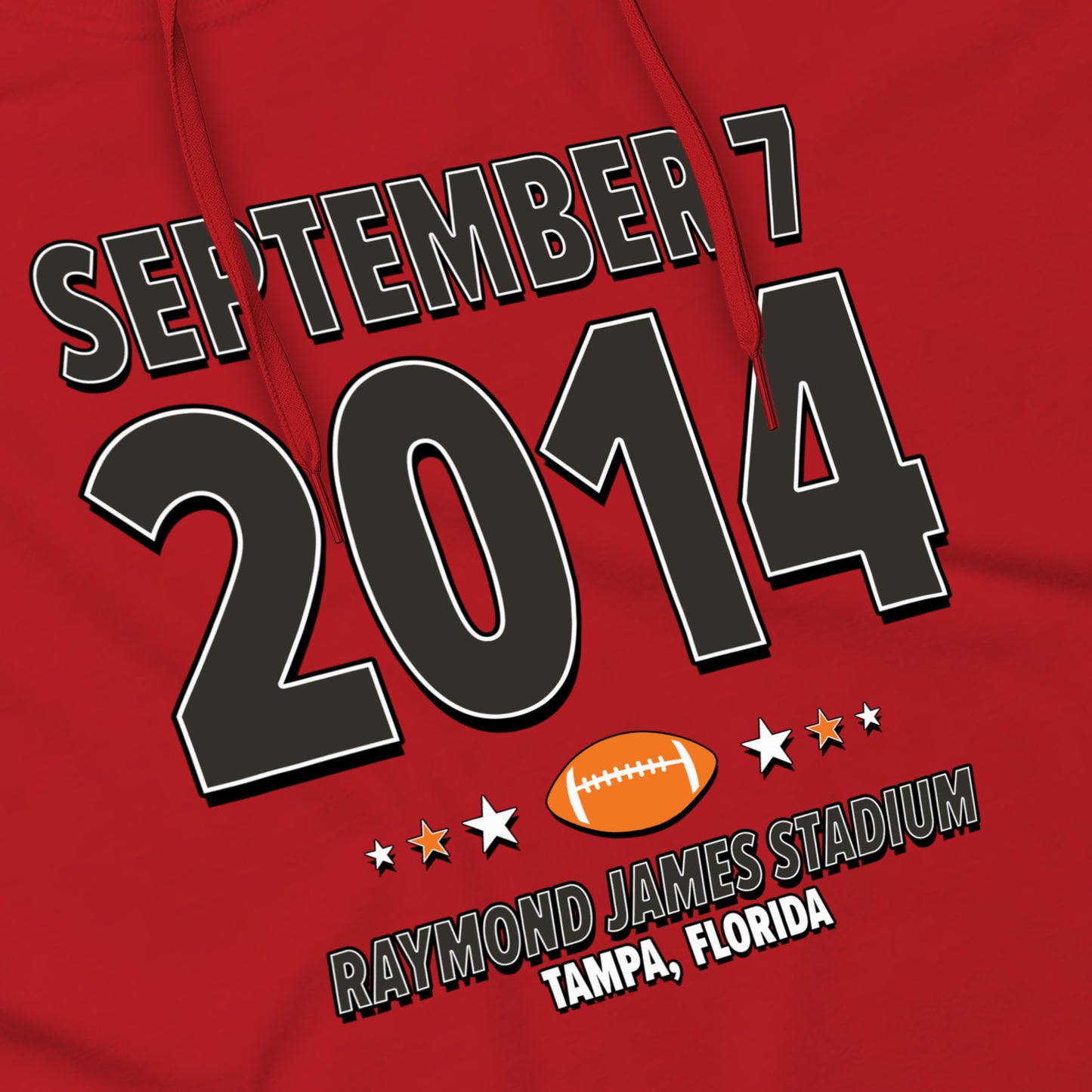 Tampa Bay Football – September 7, 2014 – Hoodie