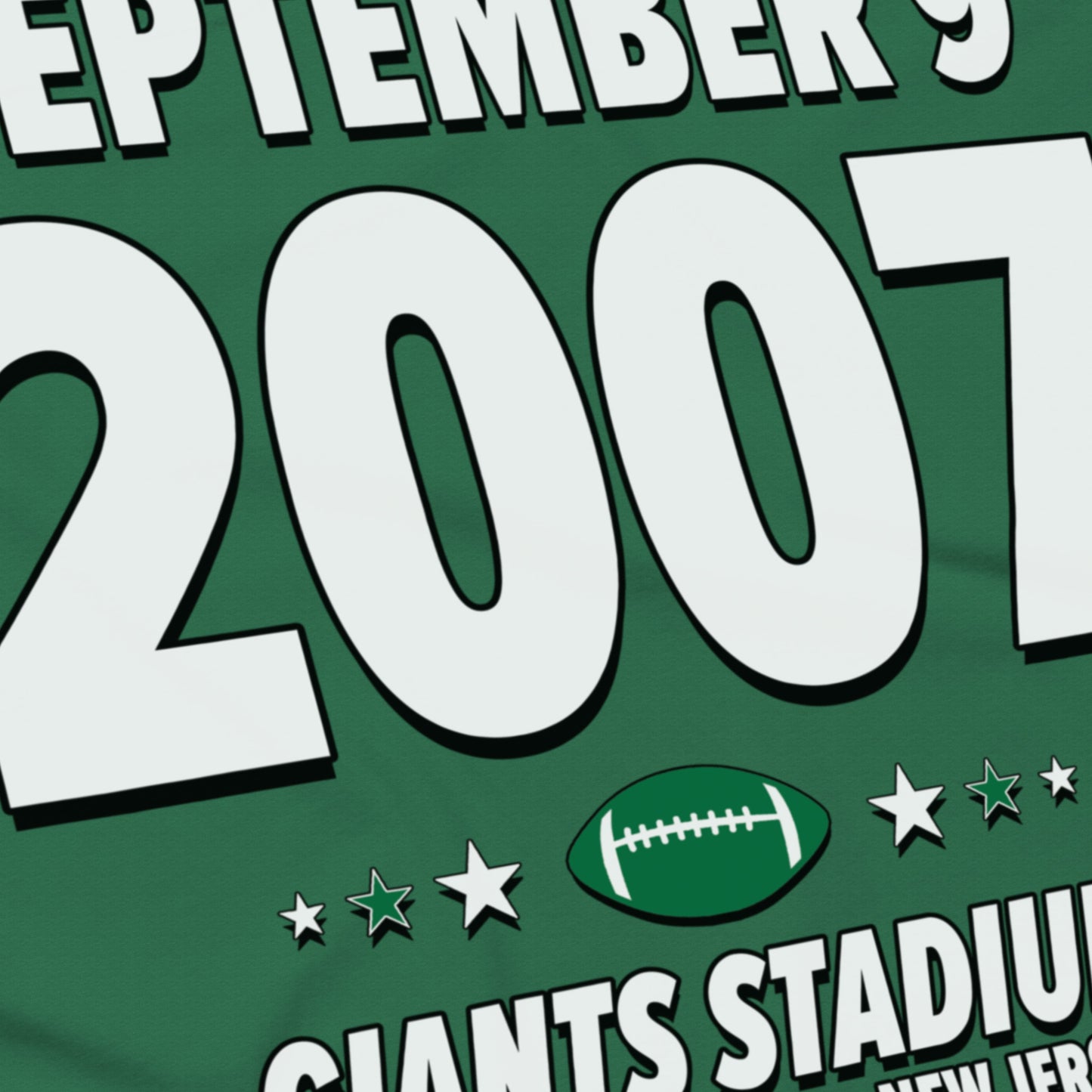 New York Football – September 9, 2007 – Origin Tee