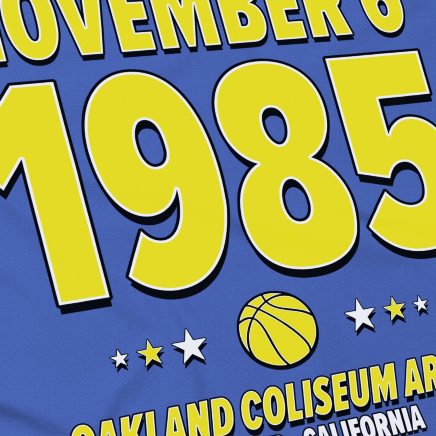 Golden State Basketball – November 6, 1985 – Origin Tee