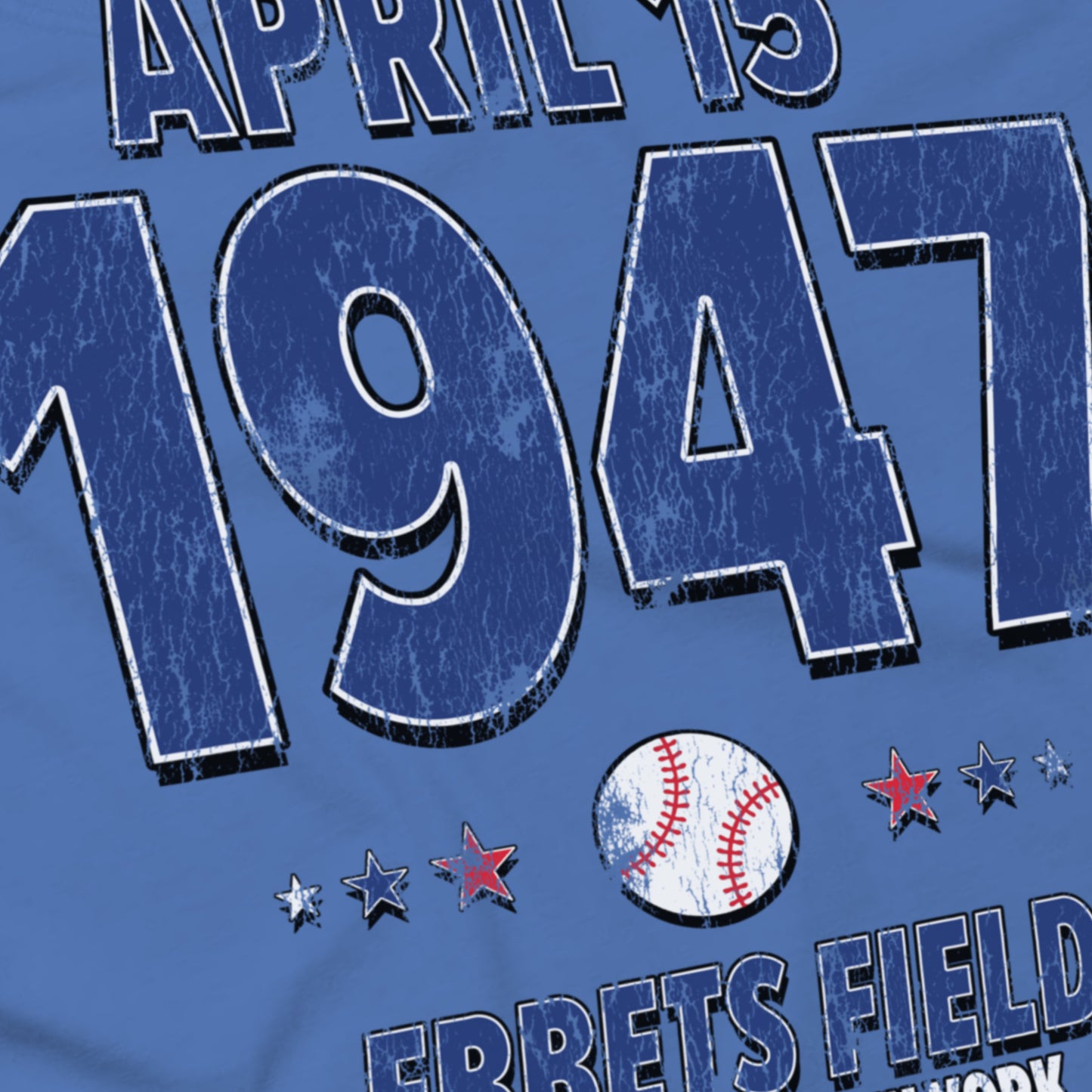 Brooklyn Baseball – April 15, 1947 – Comfort Colors