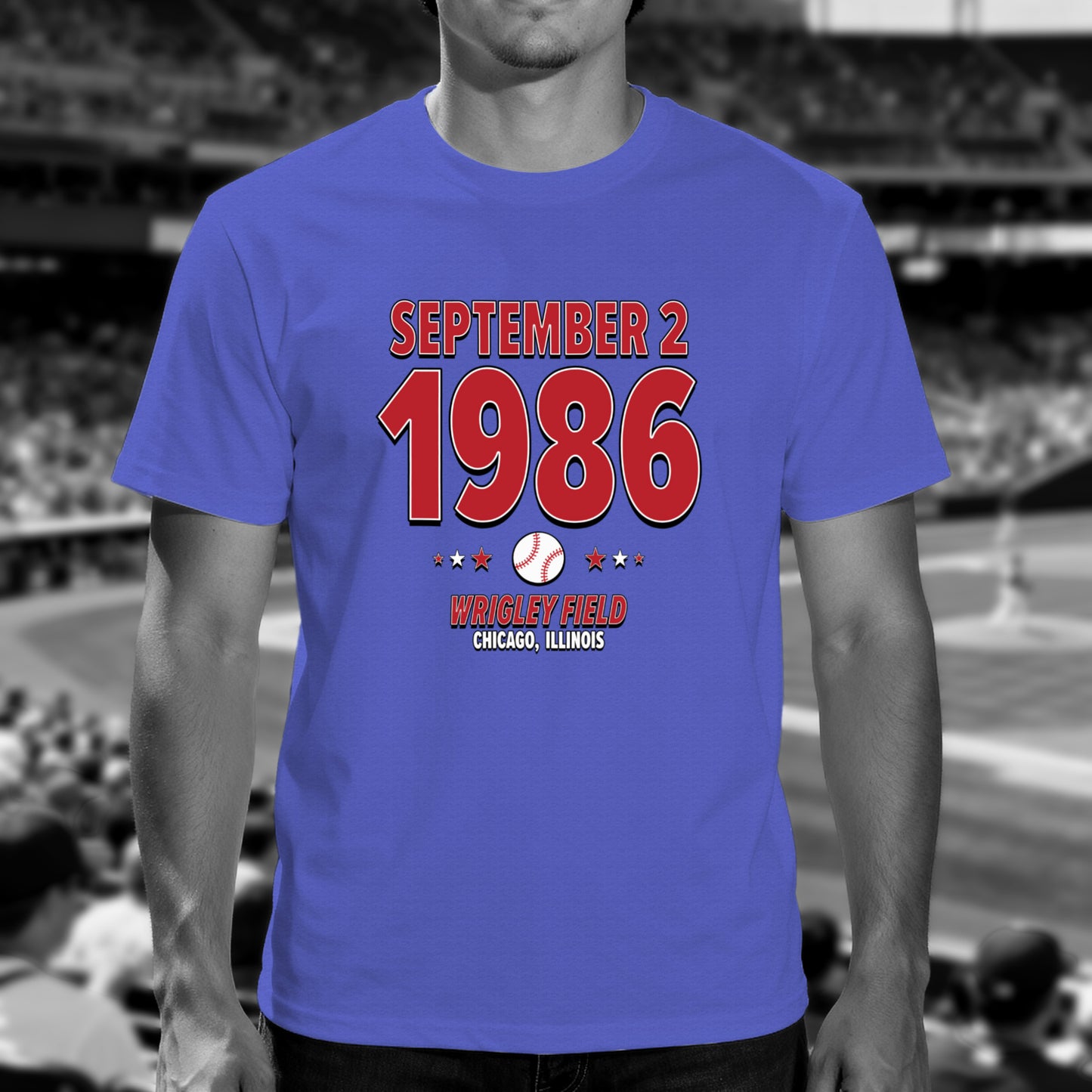 Chicago Baseball – September 2, 1986 – Origin Tee