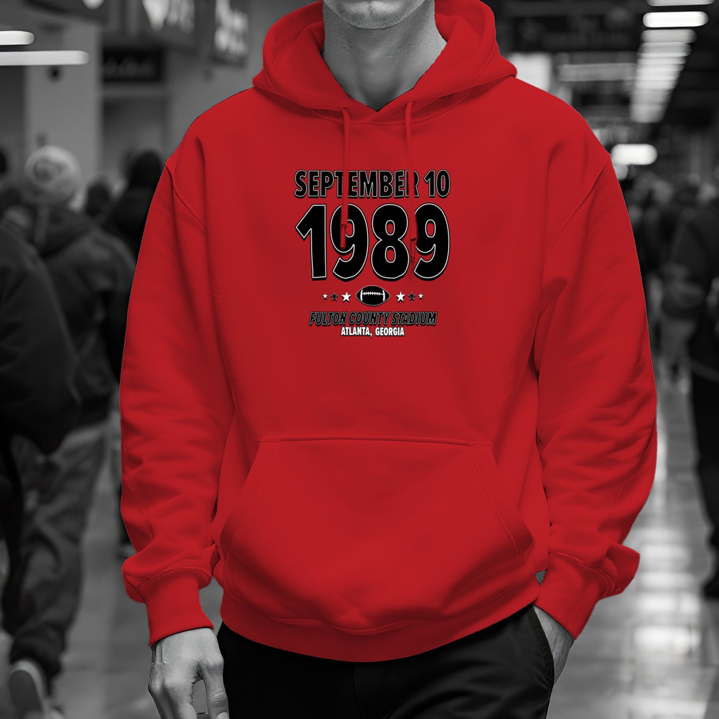 Atlanta Football – September 10, 1989 – Hoodie