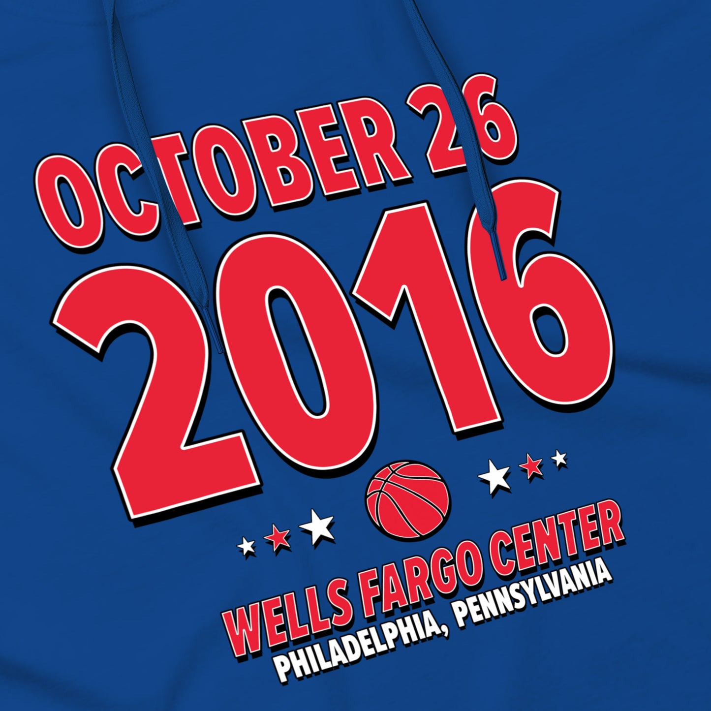 Philadelphia Basketball – October 26, 2016 – Hoodie