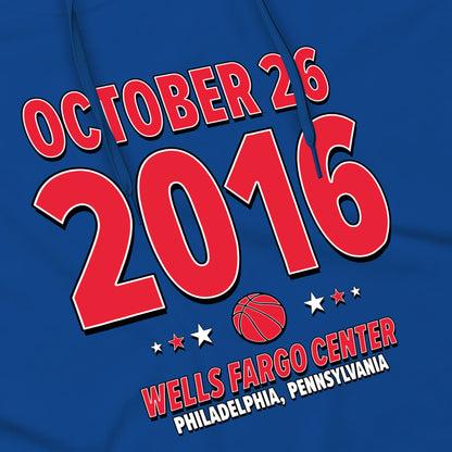 Philadelphia Basketball – October 26, 2016 – Hoodie