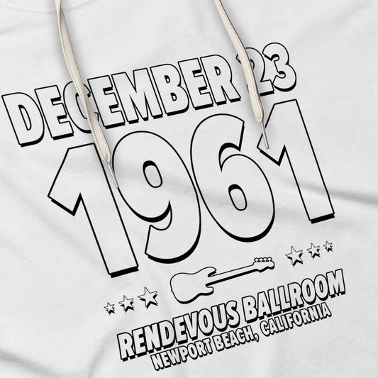 Pacific Harmonies – 1961 – Hoodie (Black & White)