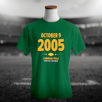 Green Bay Football – October 9, 2005 – Origin Tee
