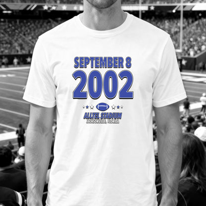 Indianapolis Football – September 8, 2002 – Origin Tee (Black & White)