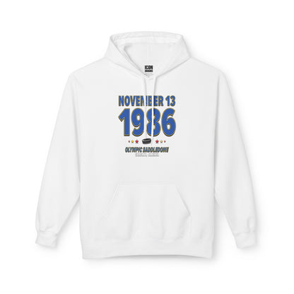 St. Louis Hockey – November 13, 1986 – Hoodie (Black & White)