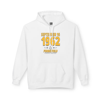 Pittsburgh Baseball – September 16, 1962 – Hoodie (Black & White)