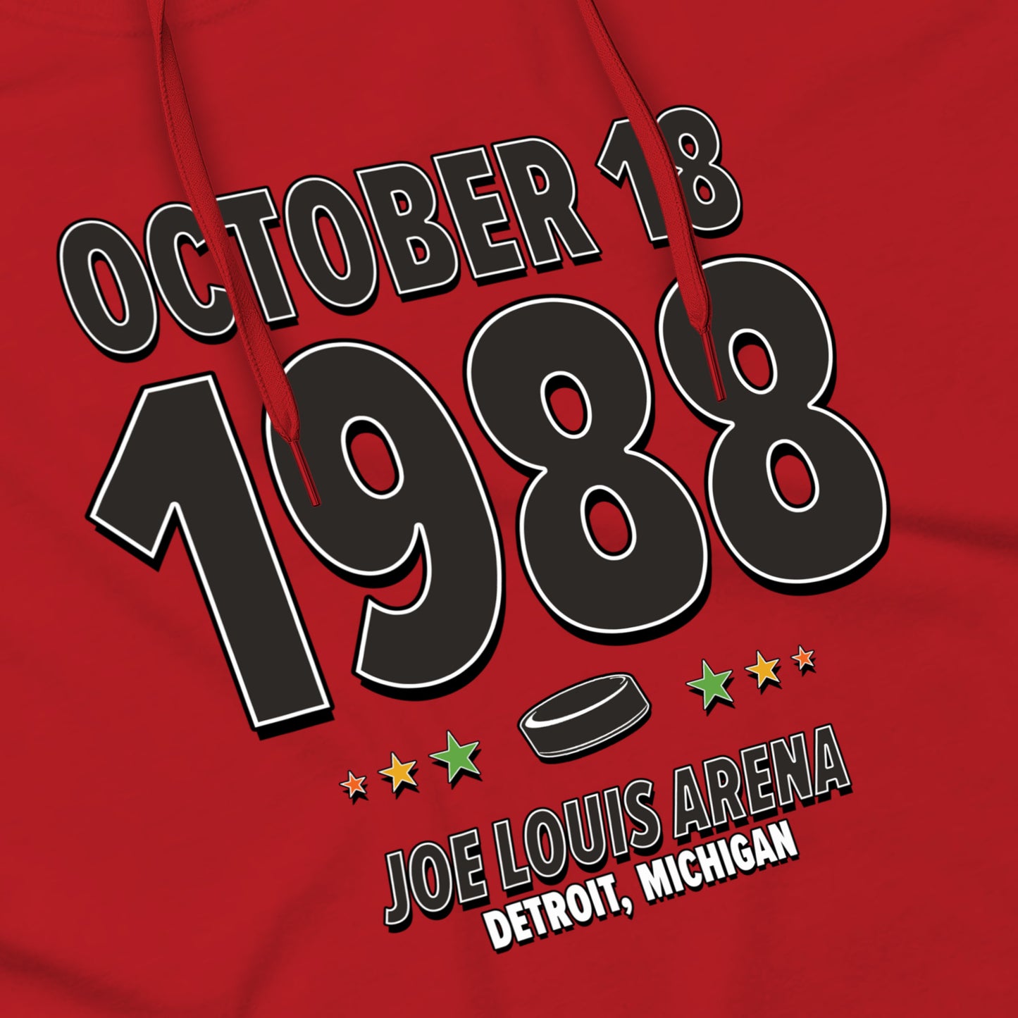 Chicago Hockey – October 18, 1988 – Hoodie