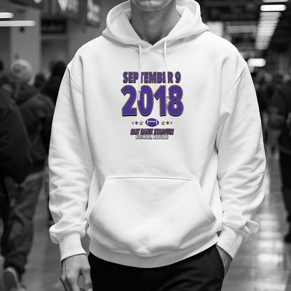 Baltimore Football – September 9, 2018 – Hoodie (Black & White)