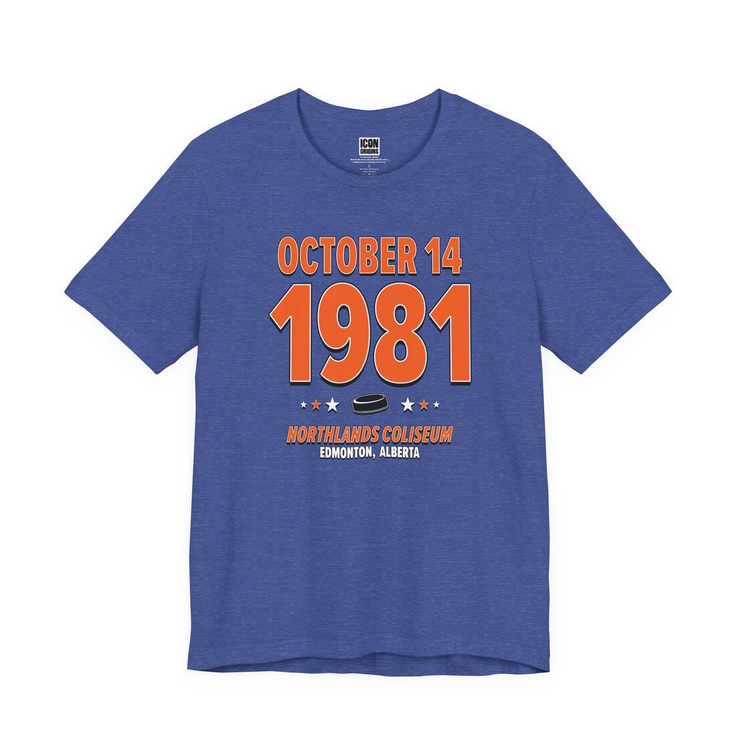 Edmonton Hockey – October 14, 1981 – Origin Tee