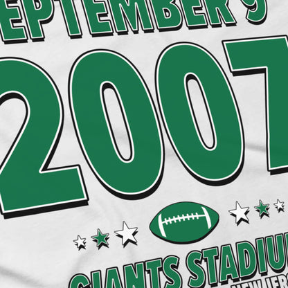 New York Football – September 9, 2007 – Origin Tee (Black & White)