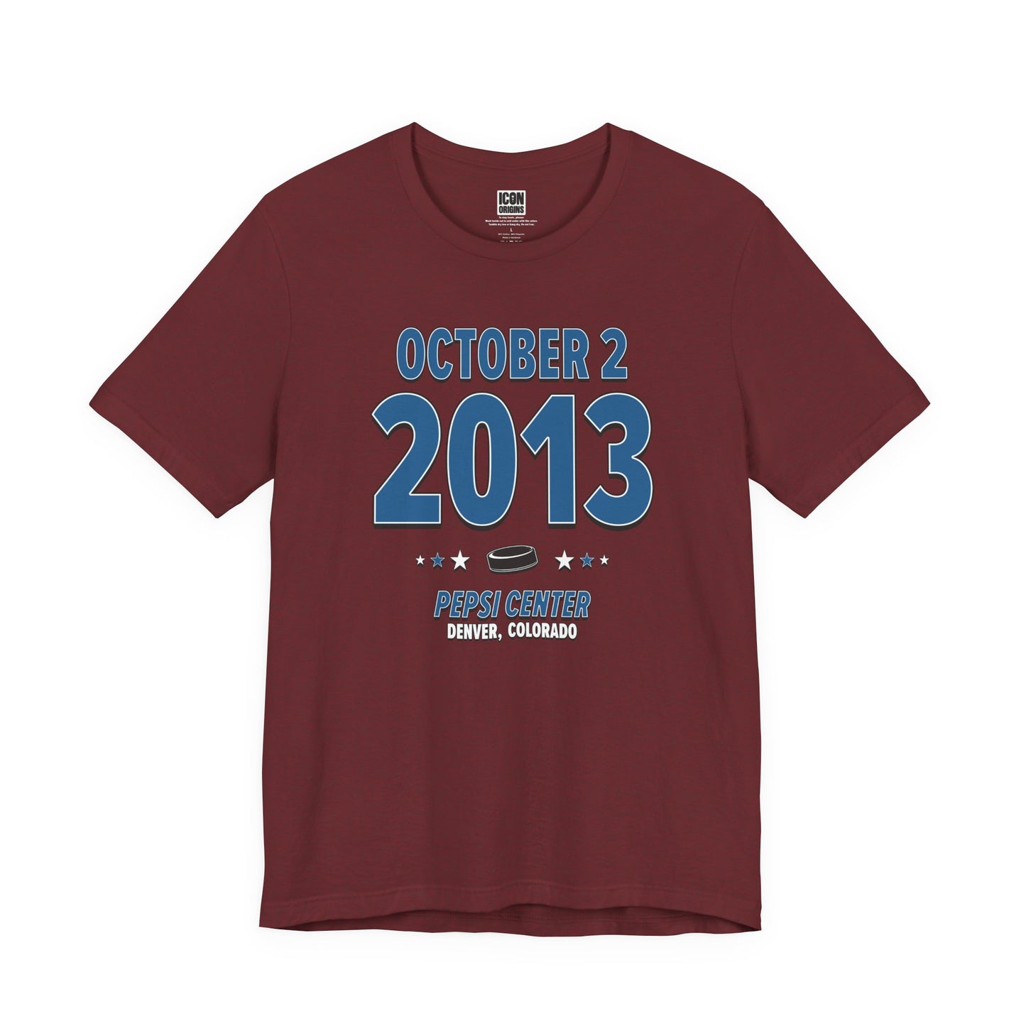 Colorado Hockey – October 2, 2013 – Origin Tee