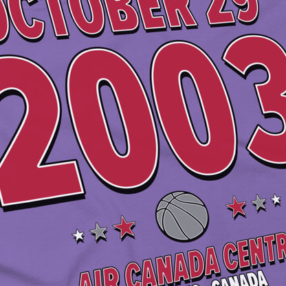 Toronto Basketball – October 29, 2003 – Origin Tee