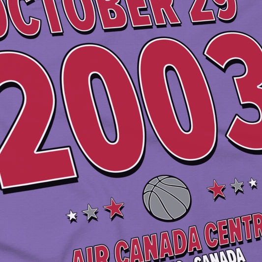 Toronto Basketball – October 29, 2003 – Origin Tee