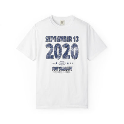 Dallas Football – September 13, 2020 – Comfort Colors (Black & White)
