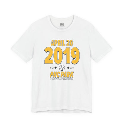 Pittsburgh Baseball – April 20, 2019 – Origin Tee (Black & White)
