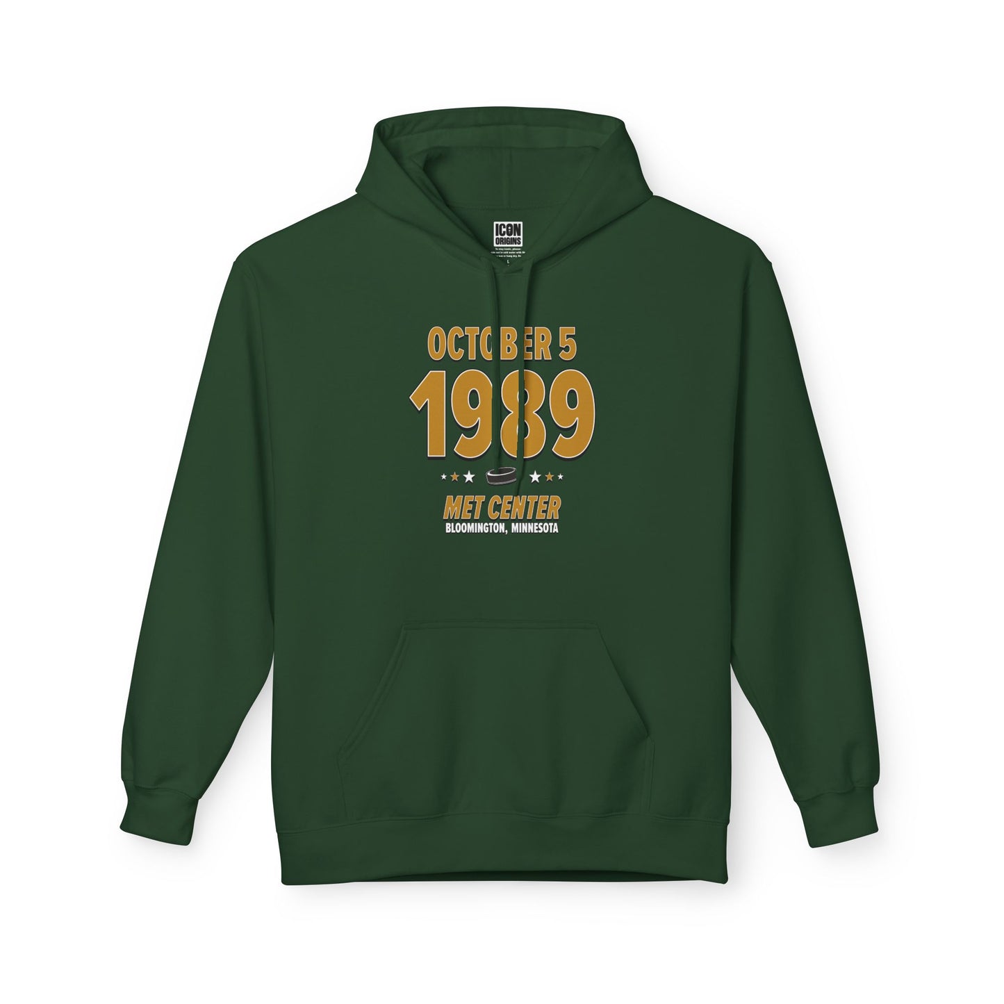 Dallas Hockey – October 5, 1989 – Hoodie