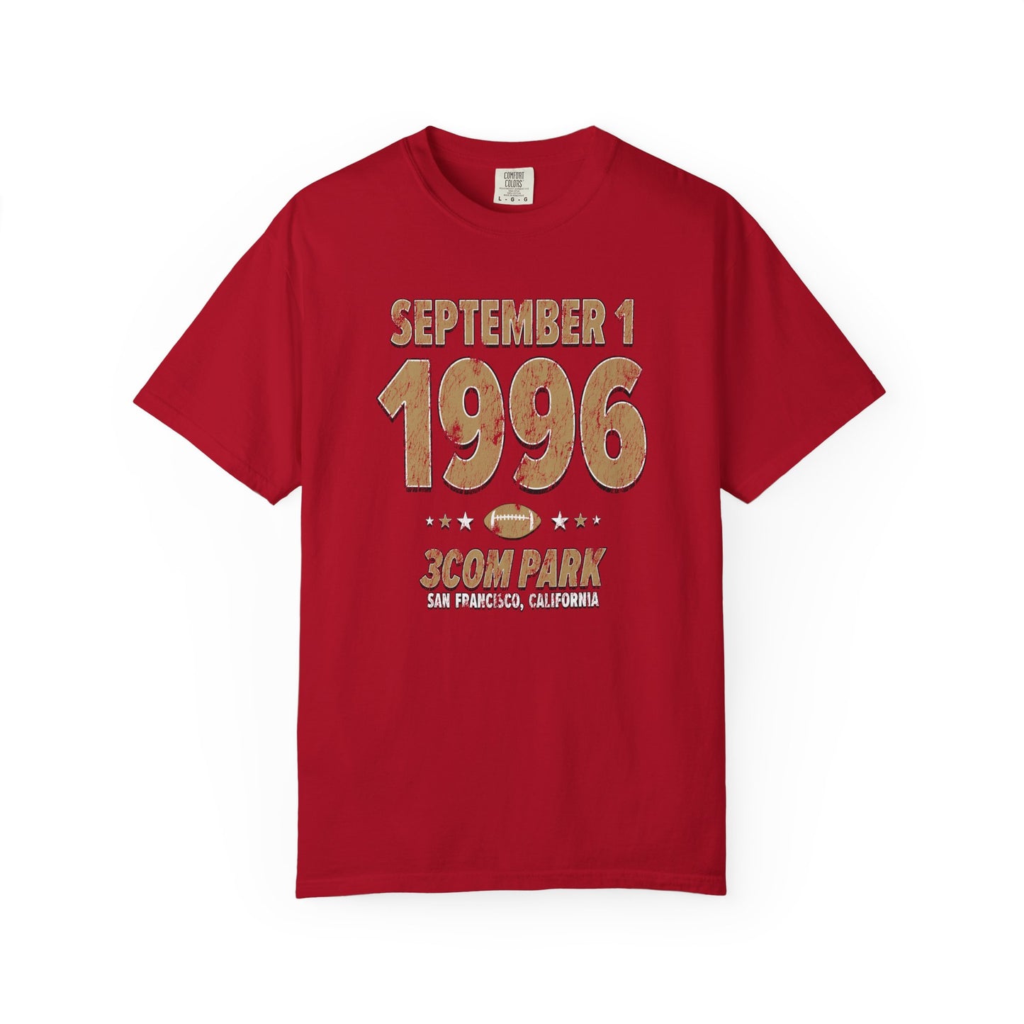 San Francisco Football – September 1, 1996 – Comfort Colors