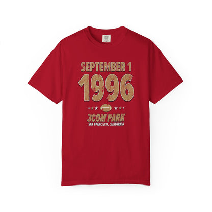 San Francisco Football – September 1, 1996 – Comfort Colors