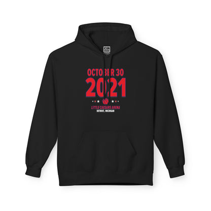 Detroit Basketball – October 30, 2021 – Hoodie (Black & White)