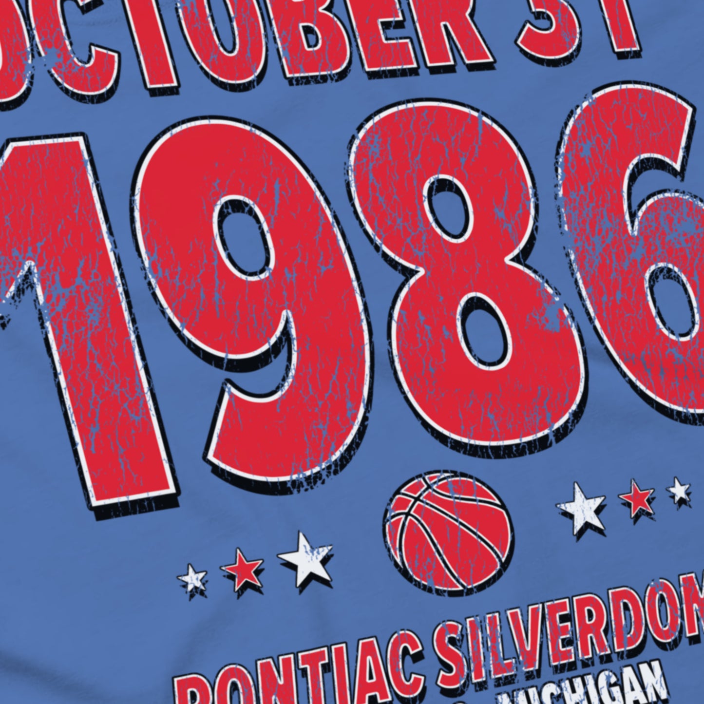 Detroit Basketball – October 31, 1986 – Comfort Colors