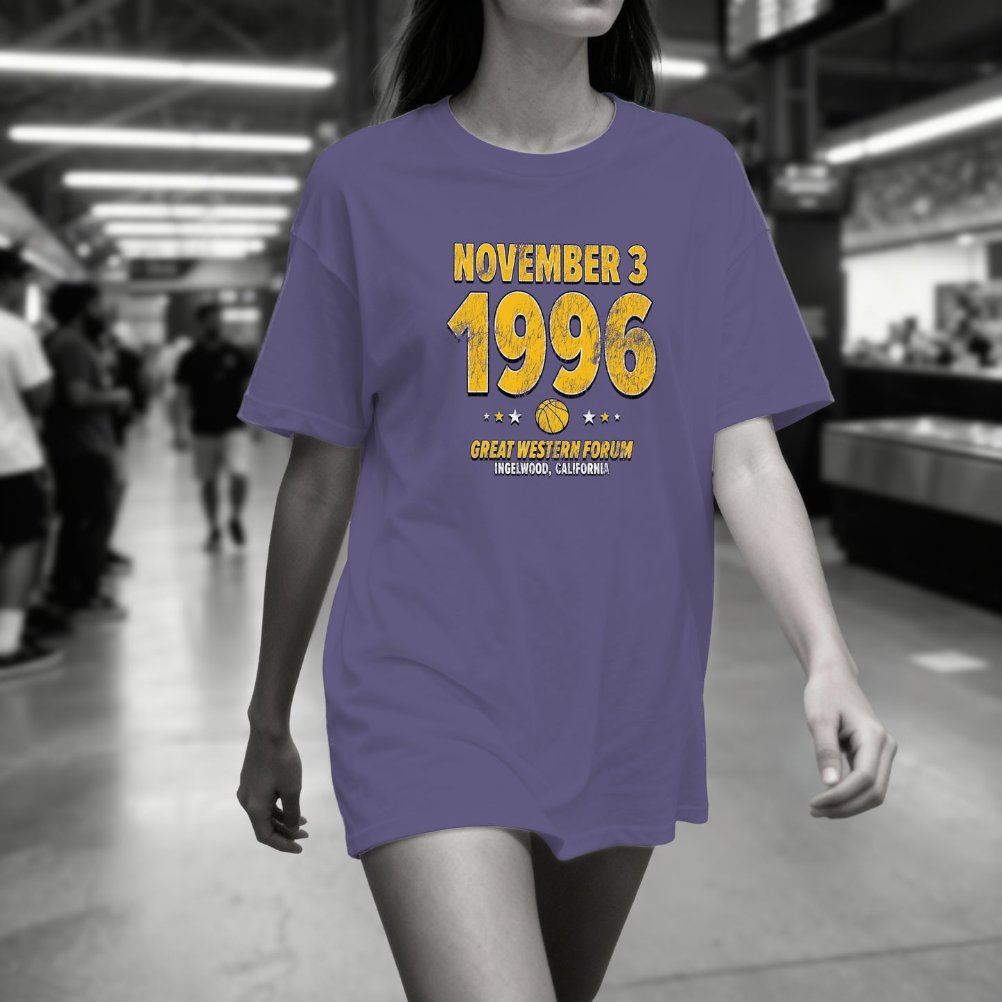 Los Angeles Basketball – November 3, 1996 – Comfort Colors