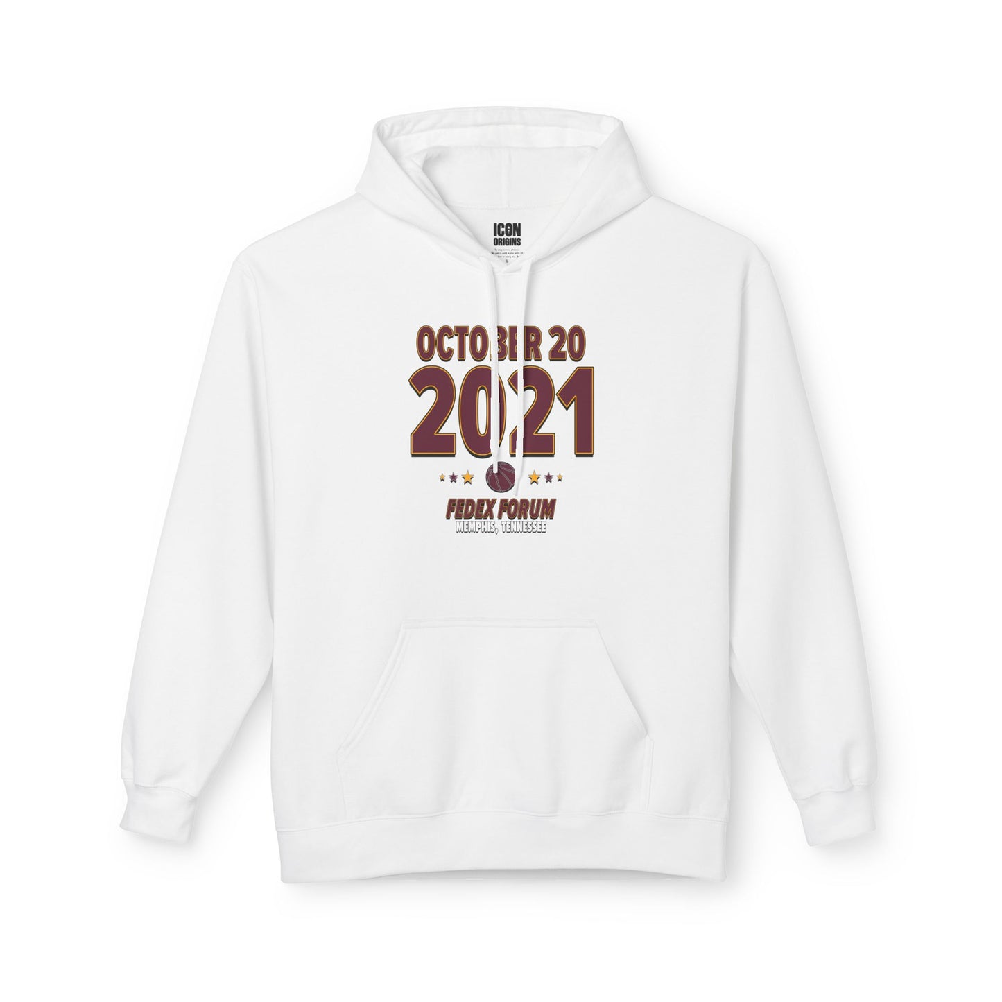Cleveland Basketball – October 20, 2021 – Hoodie (Black & White)