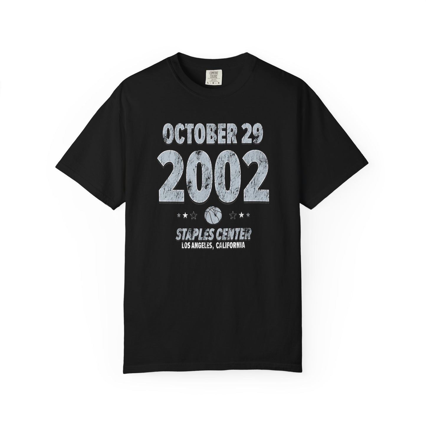 San Antonio Basketball – October 29, 2002 – Comfort Colors (Black & White)