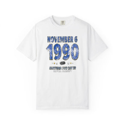 Buffalo Hockey – November 6, 1990 – Comfort Colors (Black & White)