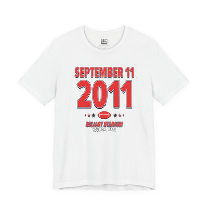 Houston Football – September 11, 2011 – Origin Tee (Black & White)