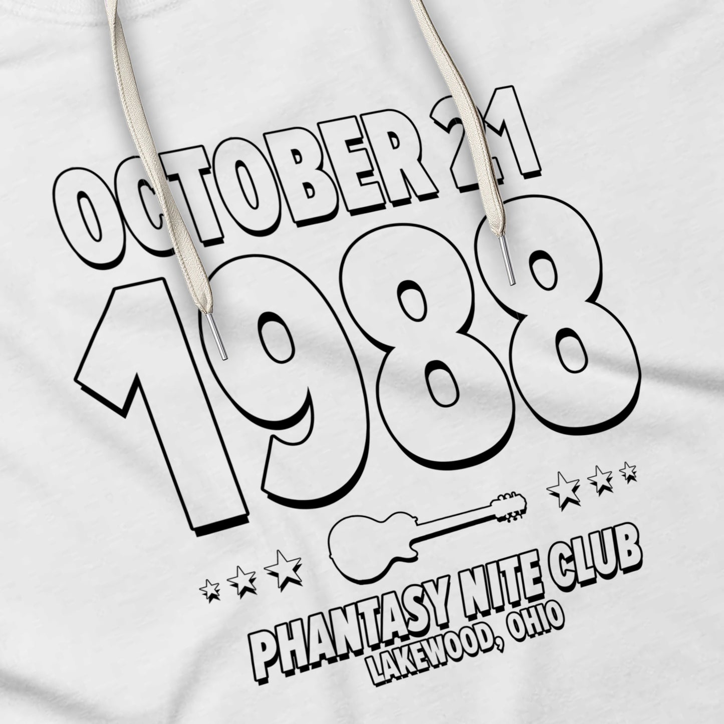 Industrial Descent – 1988 – Hoodie (Black & White)