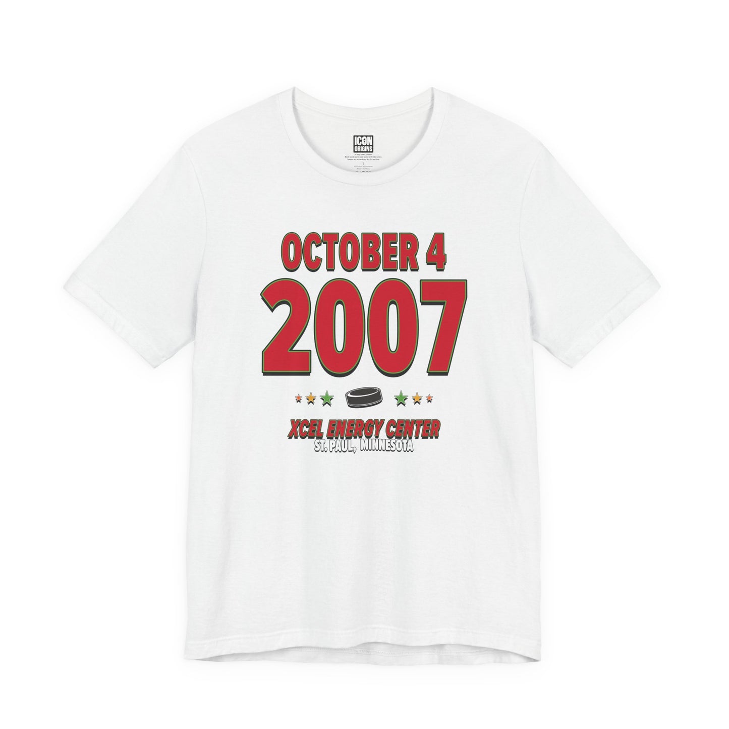 Chicago Hockey – October 4, 2007 – Origin Tee (Black & White)