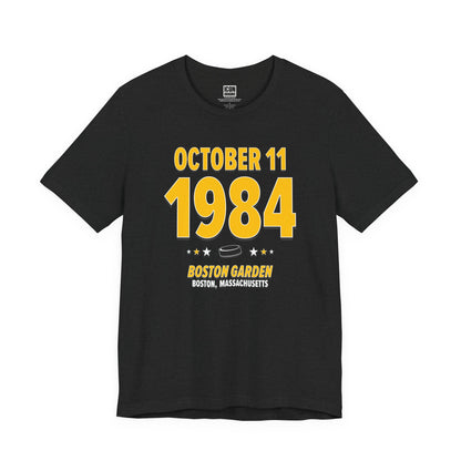 Pittsburgh Hockey – October 11, 1984 – Origin Tee (Black & White)