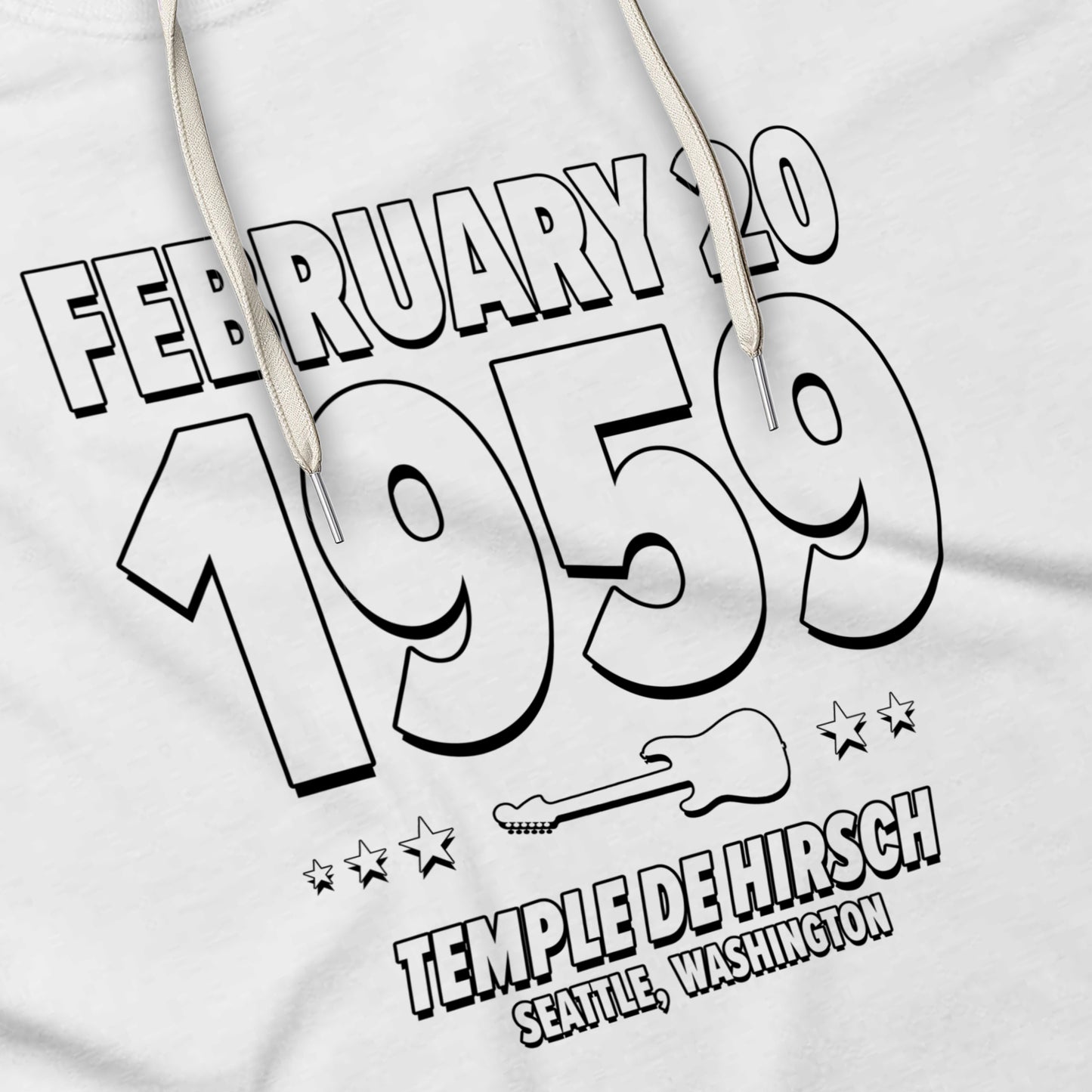 Electric Prophet – 1959 – Hoodie (Black & White)