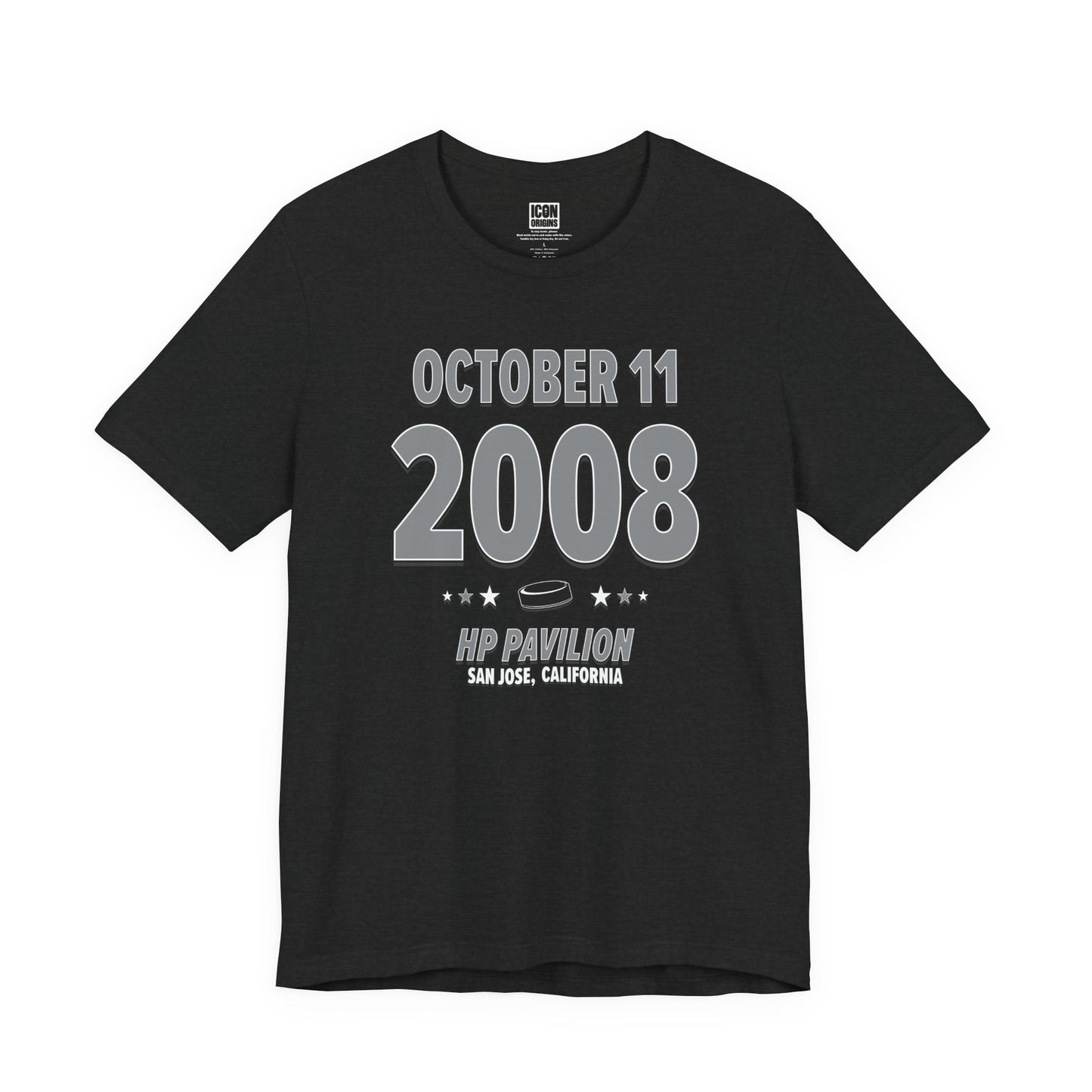 Los Angeles Hockey – October 11, 2008 – Origin Tee (Black & White)