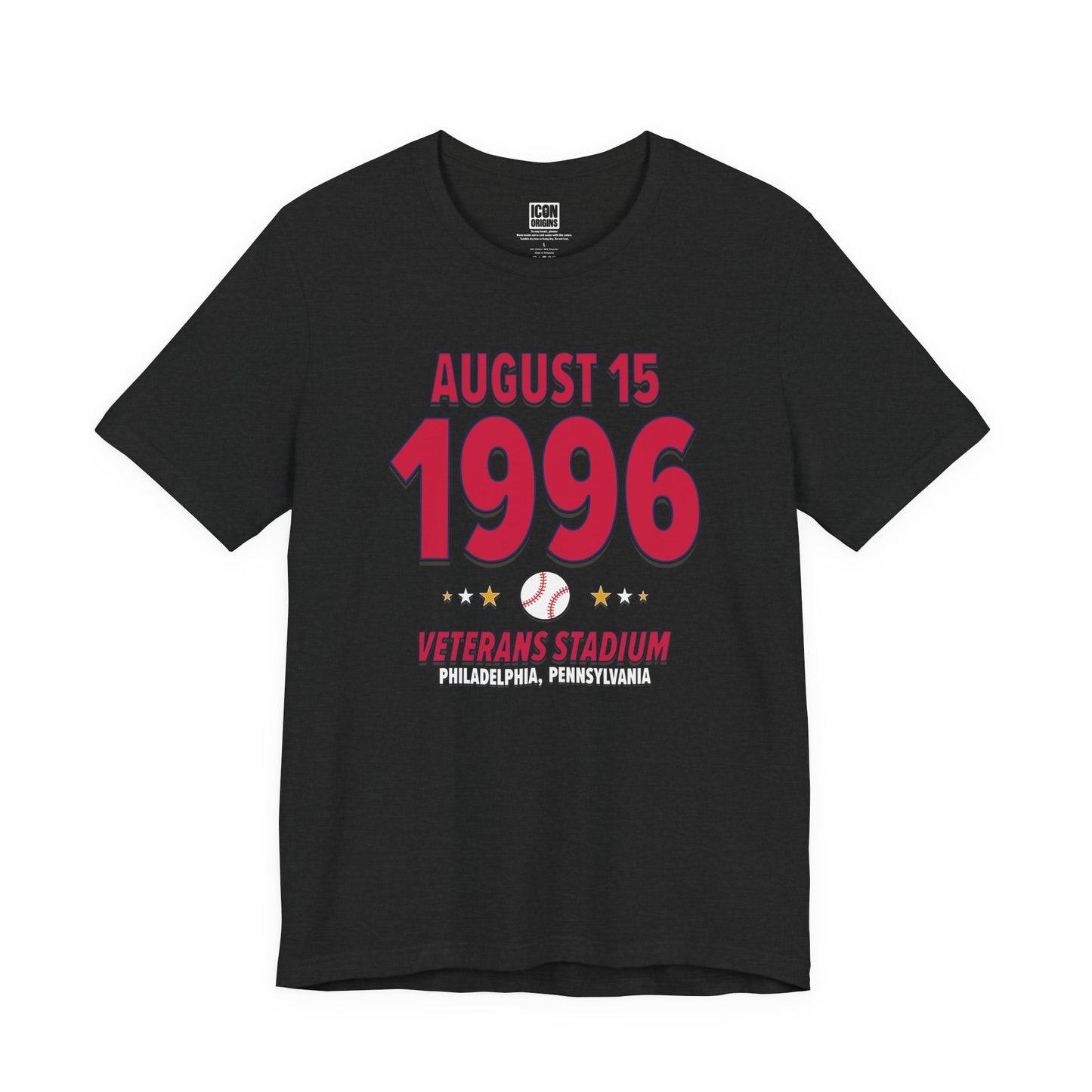 Atlanta Baseball – August 15, 1996 – Origin Tee (Black & White)