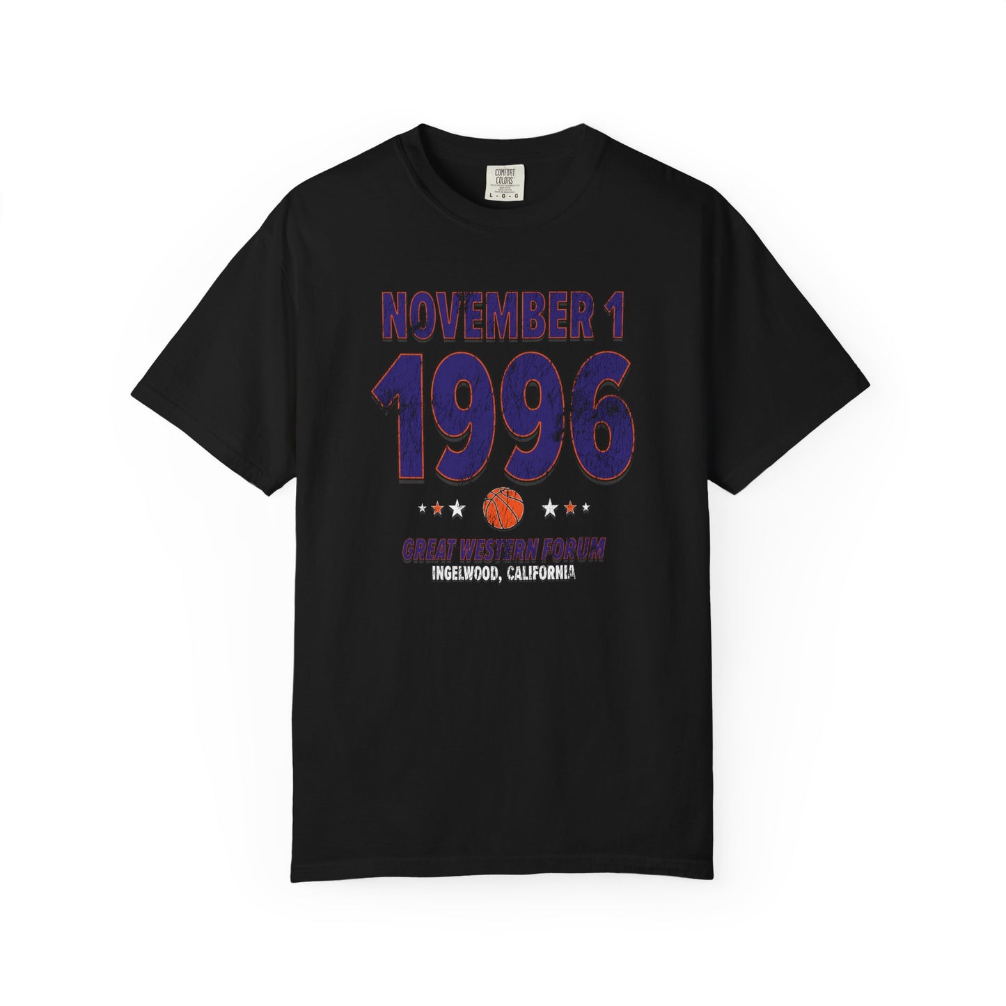 Phoenix Basketball – November 1, 1996 – Comfort Colors (Black & White)