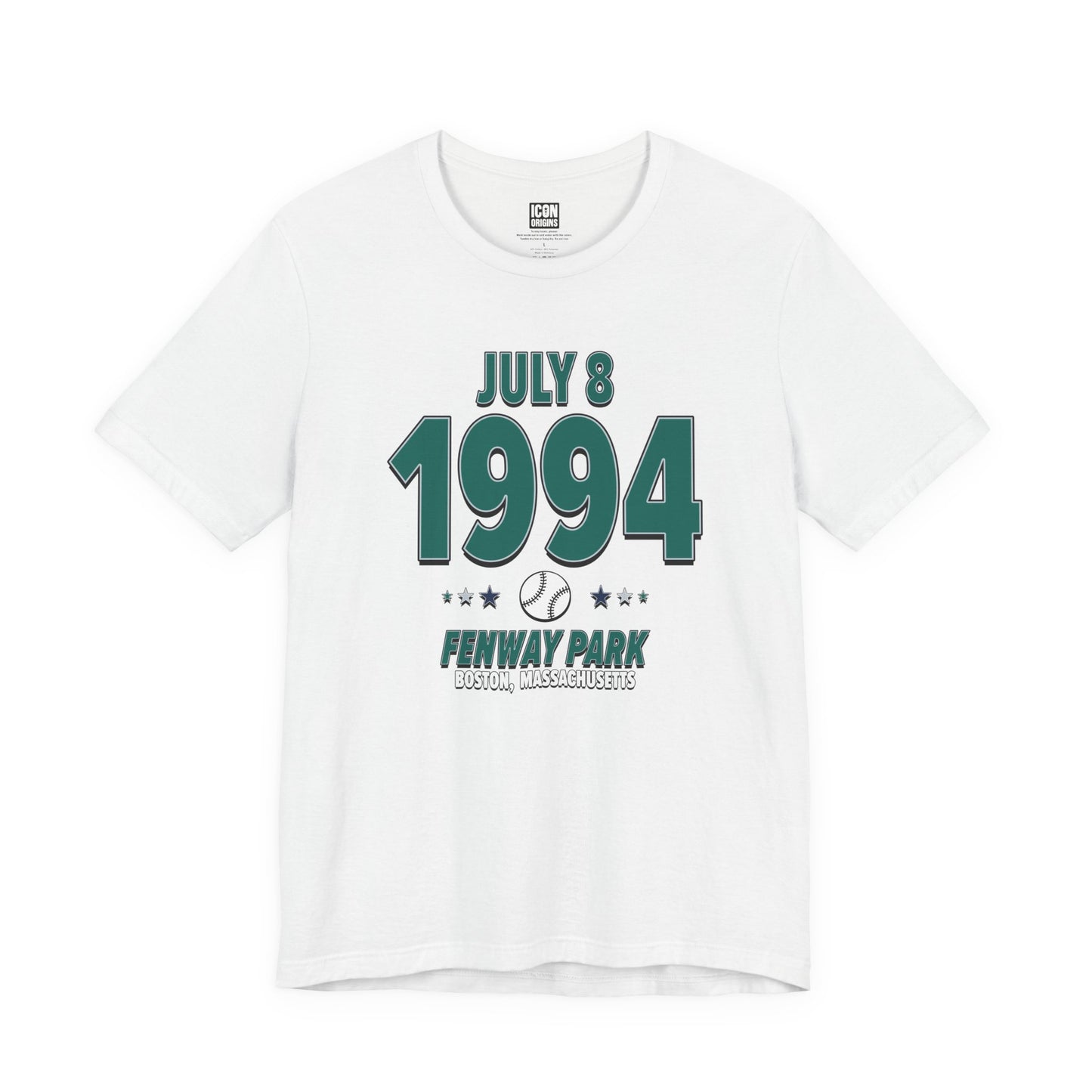 Seattle Baseball – July 8, 1994 – Origin Tee (Black & White)