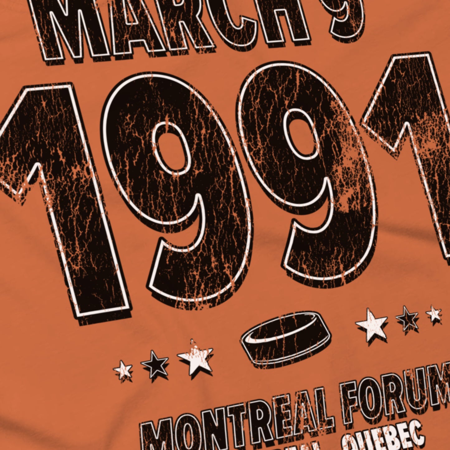 Angle — Philadelphia Hockey – March 9, 1991 – Comfort Colors
